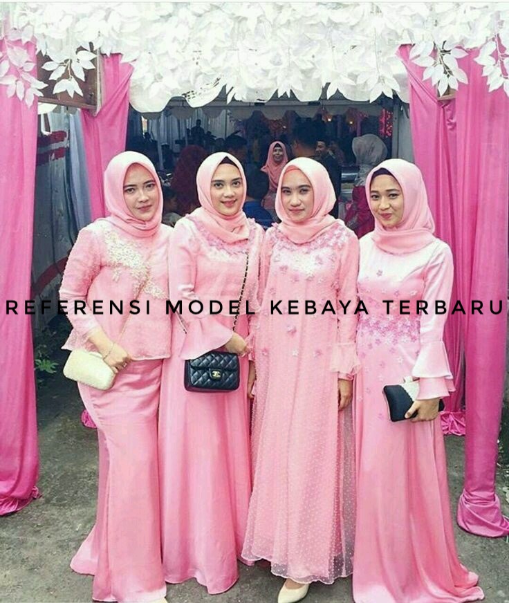 Model Kebaya modern terbaru Warna Pink - Specialist Kebaya ...